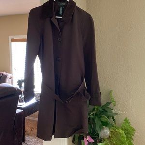 Ralph Lauren trench coat.